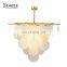 Luxury Indoor Decoration Chandelier Hotel Home Villa Glass Modern Pendant Light