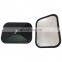 Lantsun 2pcs Triple Chrome door car side mirror cover Fit for Jeep PATRIOT