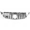 auto parts Front grill for Mercedes benz  C63 class W205 GTR black silver style GTR sports line 2019+