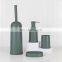 New Fashion Modern Household 6 Piece Plastic Bathroom Sets Luxury Bathroom Accessories for Hotels