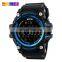 SKMEI 1227 Outdoor 5Bar Digital Men Silicone Strap Sport Waterproof Smart Watch