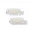 2PCS LED Vanity Mirror Light For VW Jetta Passat Golf 4 5 6 EOS Beetle Polo Scirocco Sharan Tiguan Touran Reading Lamp