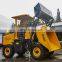 MAP Good quality site dumper truck with hydraulic steering