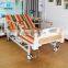 Factory Direct Manual 3 Cranks Nursing Bed Adjustable Home Use Medical Patient Fowlers Hospital Bed with Toilet