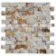 Best Quality Turkish Travertine Split Face Mosaic Customizable Wall & Floor Tiles From Turkey  CEM-SF-01-04