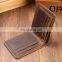 Cow crazy horse Leather Wallet for men slim smart wholesale retail customised custom logo vintage full grain