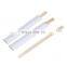 Hot Sale Custom Square Disposable Bamboo Wooden Chopsticks for Restaurants Hotels Takeaways