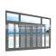 Customized Black Aluminum Frame Exterior design soundproof Sliding window