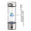 400ml Hydrogen Rich Water Maker Glass  Hydrogen Water Generator SPE PEM Technology Hydrogen Water Bottle Portable