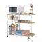 Best Price Cutting Board Wire Rolling Kitchen Island Cart