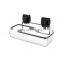 Bathroom Storage Iron Wire Rack Black Electrophoresis Suction PS Box