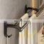New bathroom Rack Bathroom Shelf black aluminium alloy Towel Rack Hanging Rack Shampoo Storage Organizer