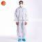 High Quality Breathable  Man Coverall Suit Disposable Coverall Jumpsuit