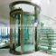 Villa Used Panoramic Glass Elevator, Hot Sale Villa Used Round Glass Home Elevator