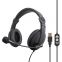 HDERA Microphone Earphone Best Wired on-ear call center headsets HD801
