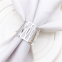 Electroplated Gold Silver Black Napkin Ring Holder on Wholesale