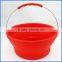 Muti-Functional and Foldable Collapsible Water Bucket