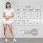Custom Logo 2 In 1 Piece Biker Shorts Women Sports Wears Elastic Band High Waist Gym Pants