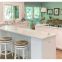 Code：1212，Calacatta artificial stone quartz slab kitchen countertops
