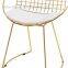 Metal Wire Chair with Round Backrest DC-W04