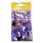 40g Salable Purple /Silver PVC Confetti WITH Butterfly Bow Shape for Easter Decoration