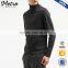 2016 new design high quality plain men high neck sweatshirt