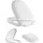 HL-039 MEIYE PP 450*350*70mm Round Soft-closing Toilet Seat Cover Ramp Down Toilet Lid