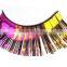 Human hair fake eyelashes extension