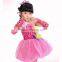 sequin bubble skirt tutu Rose /Yellow /Blue modern dance costumes for kids dance costume for christmas