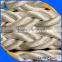 Nylon 8 strand braided anchor rope for marine rope usage