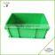Green stackable moving plastic box for agricultural use