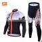 2016 latest fashion china custom blank long sleeve cycling jersey&jerseys