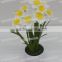 High quality handmade fabric artificial flower bouquet/artificial flower heads/ fresh cut flower