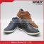 Good collar oem brand pu leather material cool trade shoes
