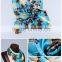 100% silk belly dance hip flower, designer wedding dupattas