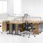 Modern High Quality Cheap Price Custom-Made OEM Office Desks, 3 Person Office Workstation(SZ-WS306)