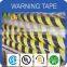 reflective adhesive pvc caution tape yellow and black