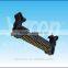 Pitch 2.0mm short latch dual row right angle ejector header connector