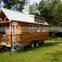 prefab luxury trailer contaienr house with wheels