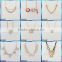 New style charm handmade fashion jewelry ladies mask chain diamond necklace N0718