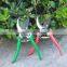 Hot sell carbon steel pvc handle flower garden scissors