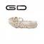 GDSHOE Comfortable Bridal Slingback Sandals Shoes With Beads
