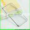 High transparency luxury chrome cell phone case for iphone 6 iphone 6s case