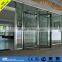 glass revolving door from china suppliers with low price with tempered glass aluminum frame stainless steel surface