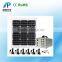 40W 18V Solar green lighting systems; Solar home lighting kit, Portable and low cost solar lighting kit