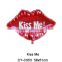 Special Design Kiss Me Red Lips Inflatable foil balloon Aluminium balloon