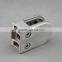 Stainless steel 304/316 glass clamp / d shape glass clamp tube back