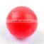Red Soft Silicone Rubber Dog Chew Ball Toys For Training Golden Retriever And German Shepherd