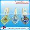 High quality custom metal cut out medal rotated medallion with ribbon