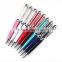 Hot selling promotional metal crystal cute stylus pen with company Logo